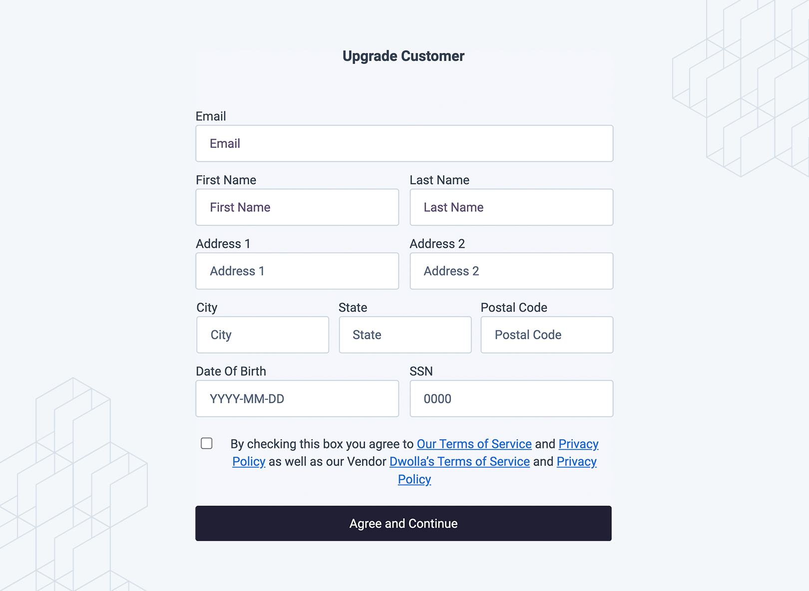 Upgrade a Customer Drop-in Component
